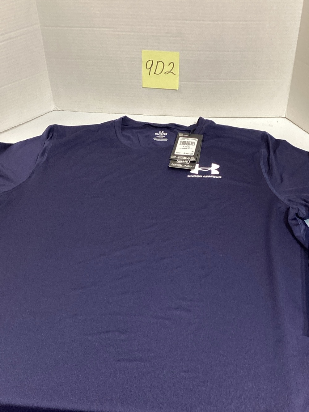 Under Armour Men’s Dark Blue Short-Sleeve Performance Tee